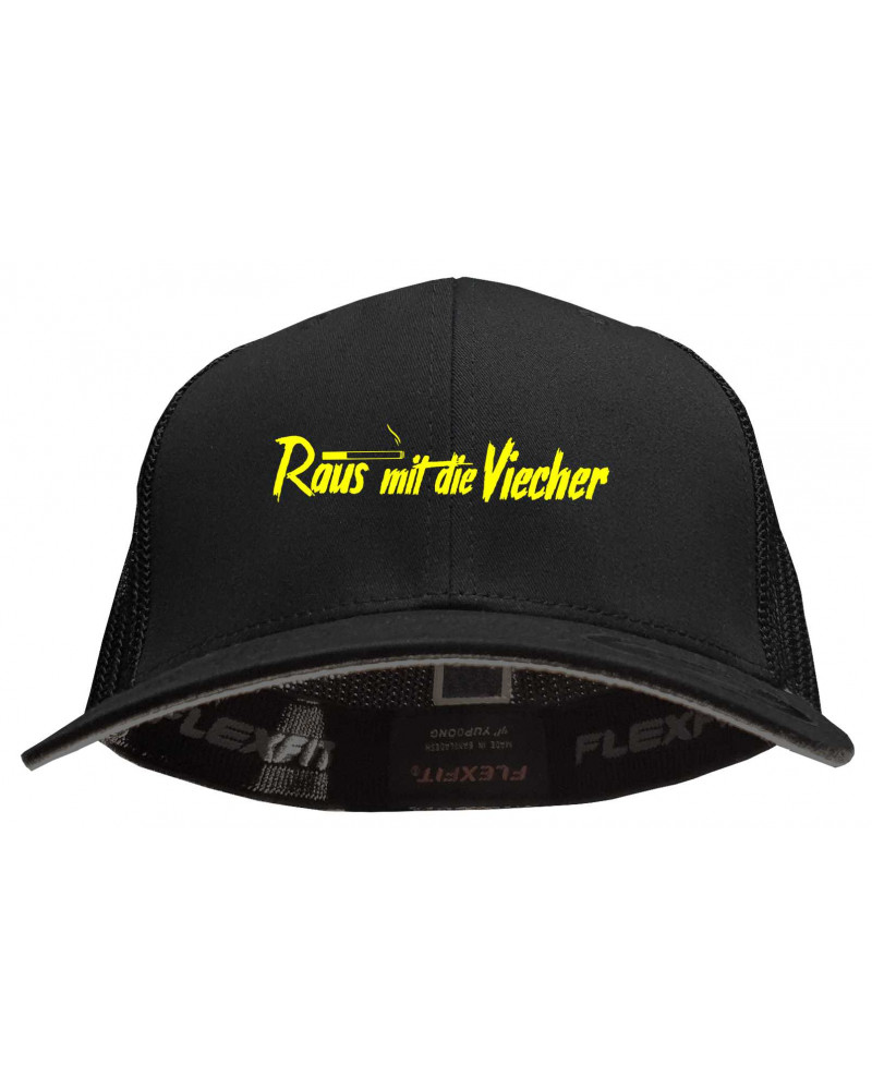 Besticktes Flexfit Basecap "Hödur" (Raus mit die Viecher)