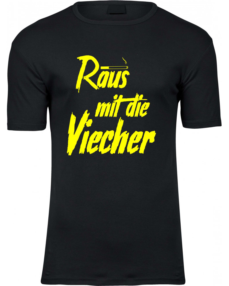 Herren Premium T-Shirt (Raus mit die Viecher)