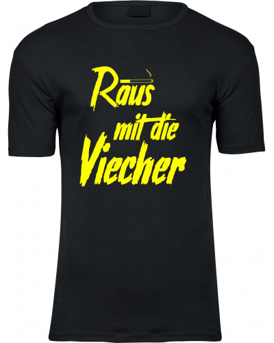 Herren Premium T-Shirt (Raus mit die Viecher)