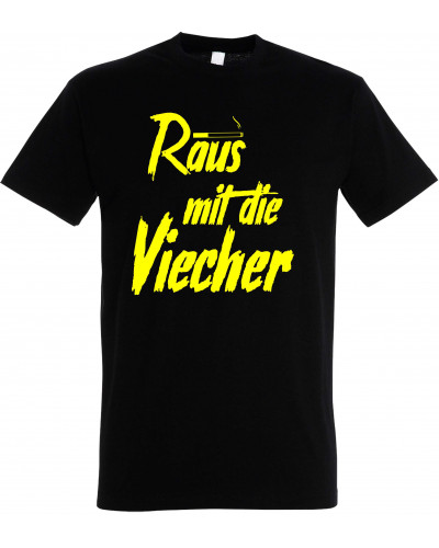 Herren T-Shirt (Raus mit die Viecher)