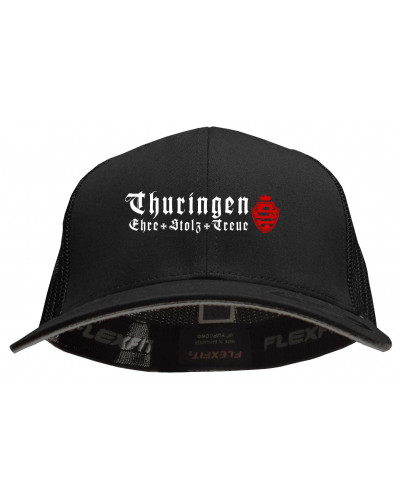 Besticktes Flexfit Basecap "Hödur" (Thüringen, ehre stolz treue)