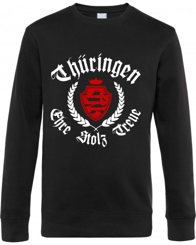 Herren Pullover (Thüringen, ehre stolz treue)