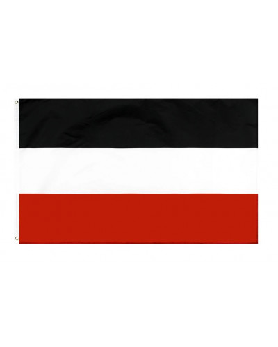 Fahne 90 x 150cm Schwarz Weiß Rot