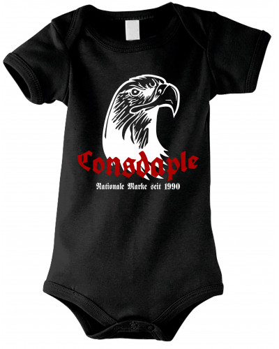 Baby Kurzarm Body (Consdaple, Adlerkopf 1990)