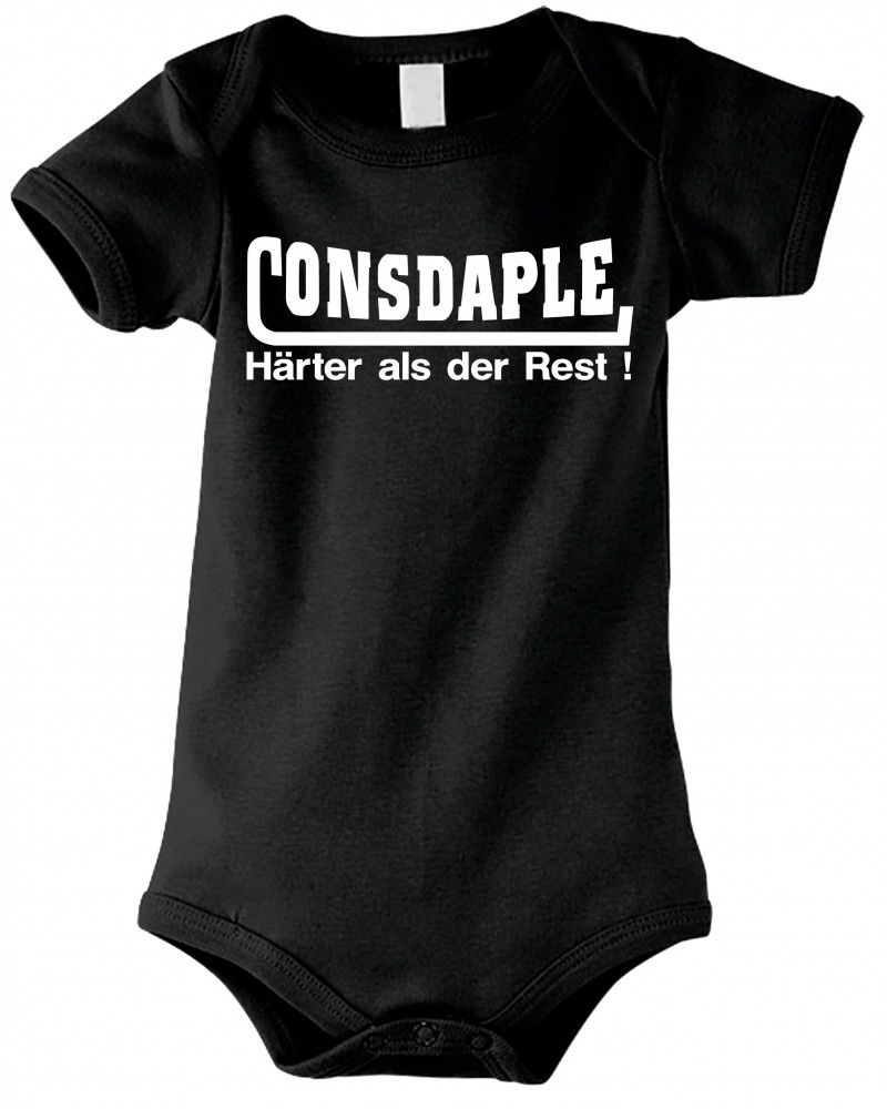 Baby Kurzarm Body (Consdaple, härter als der Rest)