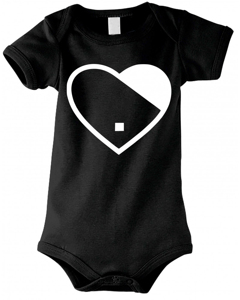 Baby Kurzarm Body (Herz)