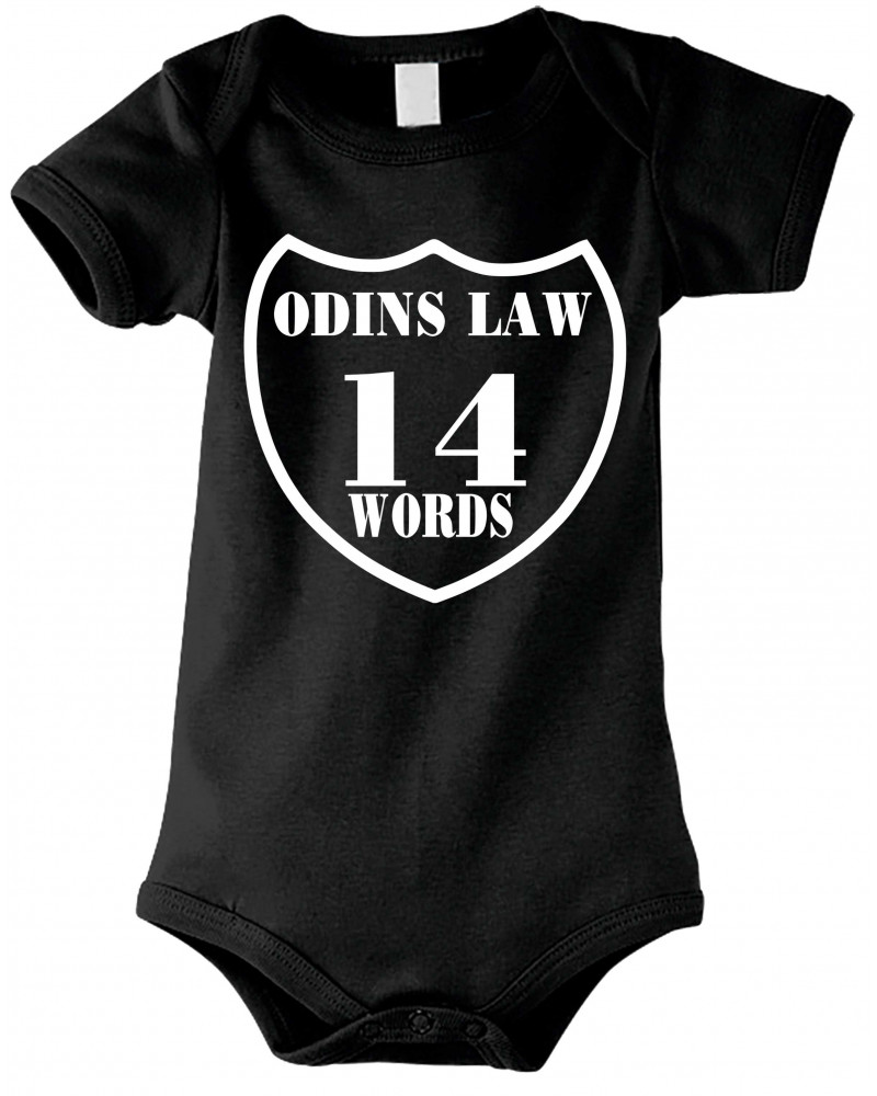 Baby Kurzarm Body (Odins law)