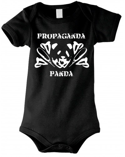Baby Kurzarm Body (Propaganda Panda)