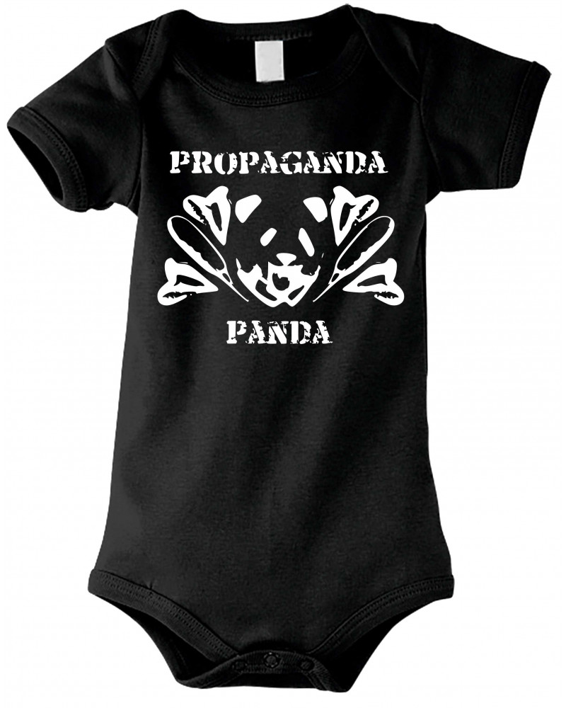 Baby Kurzarm Body (Propaganda Panda)