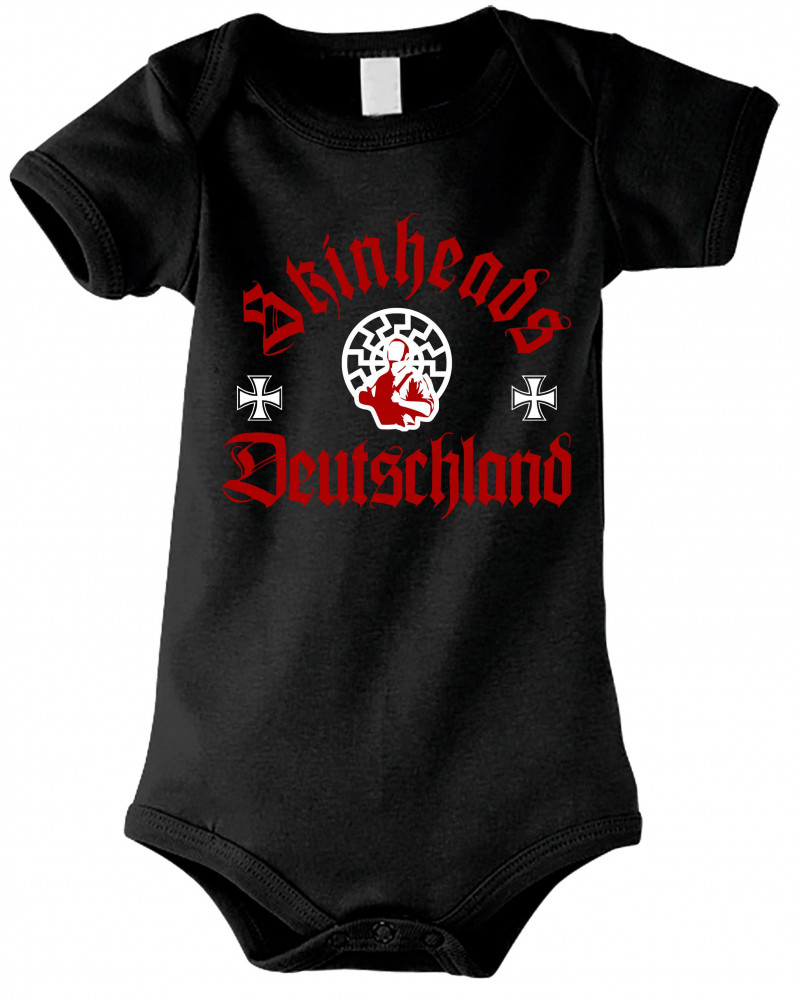 Baby Kurzarm Body (Skinheads Deutschland)