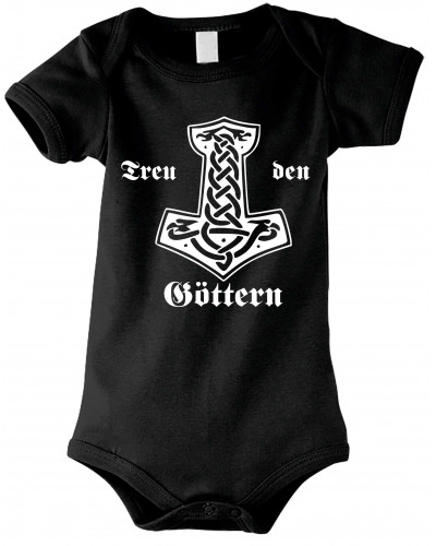 Baby Kurzarm Body (Treu den Göttern)