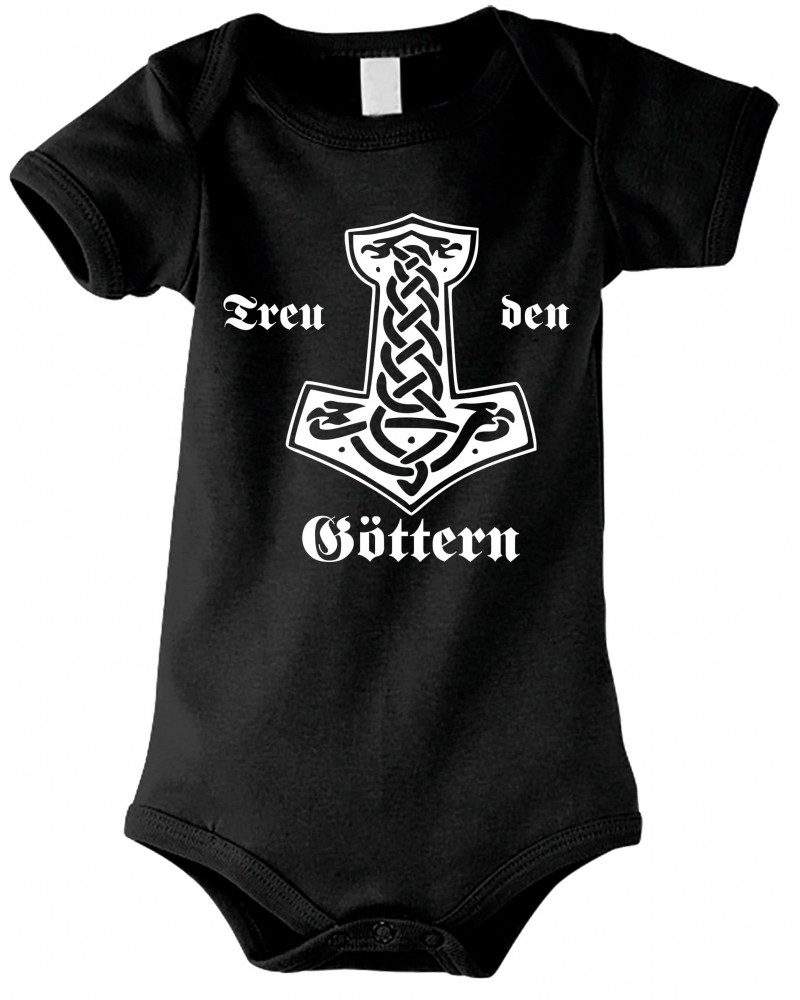 Baby Kurzarm Body (Treu den Göttern)