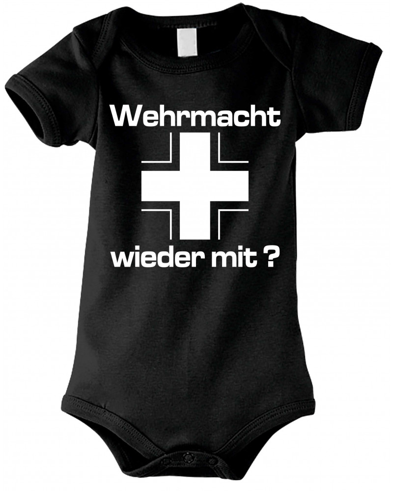Baby Kurzarm Body (Wehrmacht wieder mit)