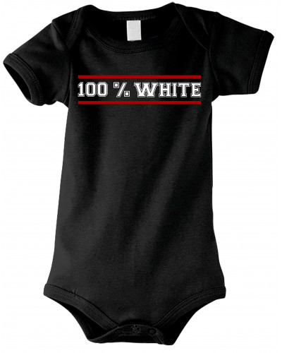 Baby Kurzarm Body (100% White)