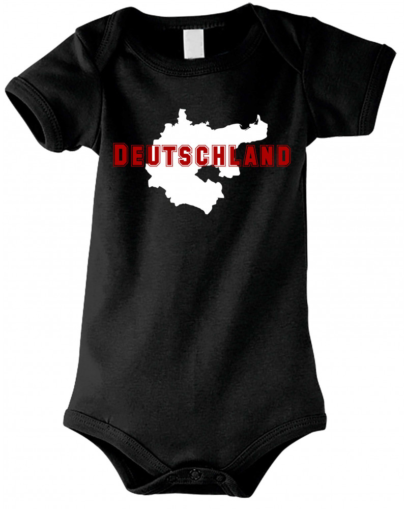Baby Kurzarm Body (Aus liebe zur Heimat)