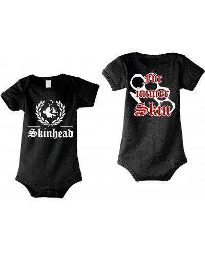 Baby Kurzarm Body (Für immer Skin)