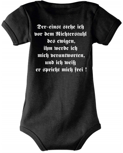 Baby Kurzarm Body (Rudolf Hess)