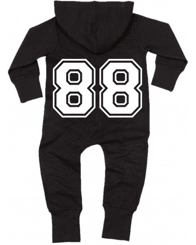 Bestickter Baby Strampler (100% White)