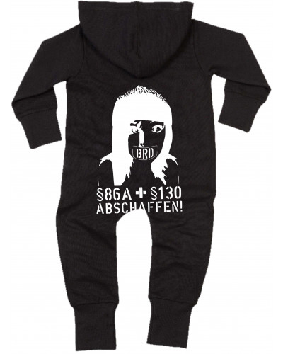 Bestickter Baby Strampler (86A und 130 abschaffen)