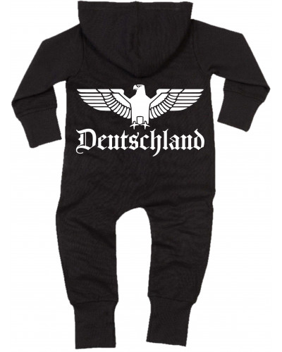 Bestickter Baby Strampler (Adler, Deutschland)