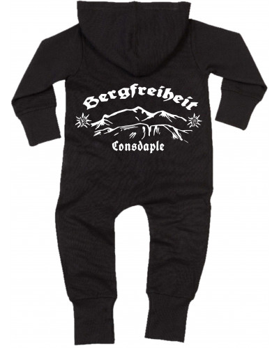 Bestickter Baby Strampler (Consdaple, Bergfreiheit)