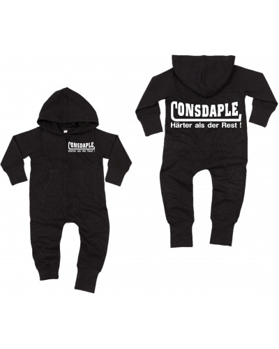 Bestickter Baby Strampler (Consdaple, härter als der Rest)