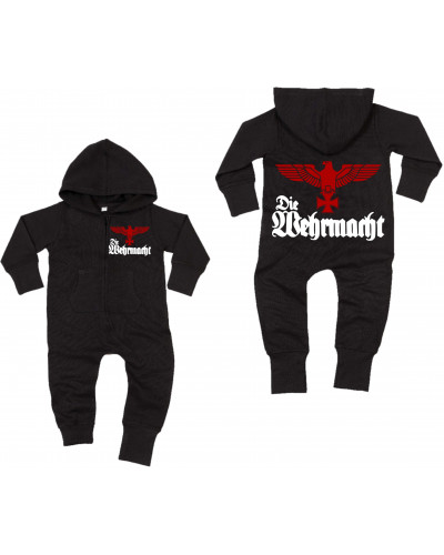 Bestickter Baby Strampler (Die Wehrmacht)