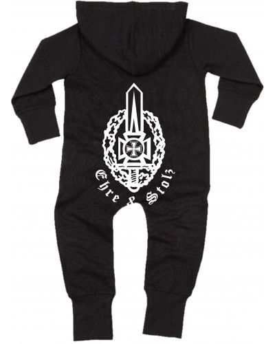 Bestickter Baby Strampler (Ehre & Stolz)