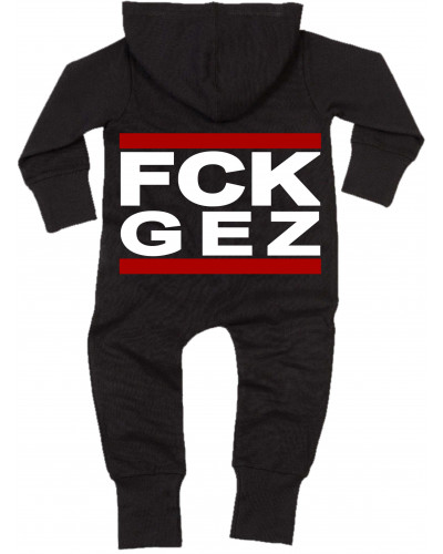 Bestickter Baby Strampler (FCK GEZ)