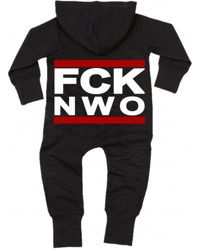 Bestickter Baby Strampler (FCK NWO)