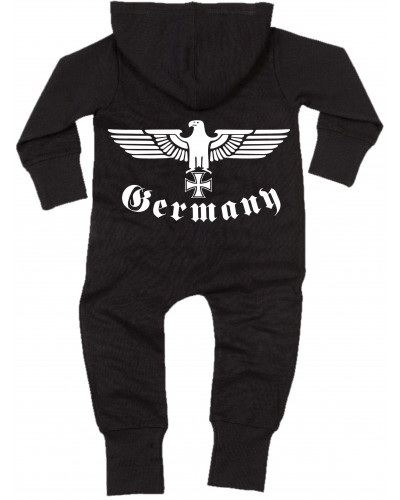Bestickter Baby Strampler (Germany, Adler)