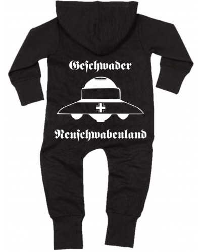 Bestickter Baby Strampler (Geschwader Neuschwabenland)
