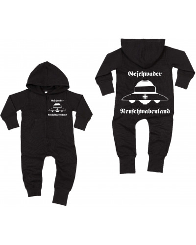 Bestickter Baby Strampler (Geschwader Neuschwabenland)