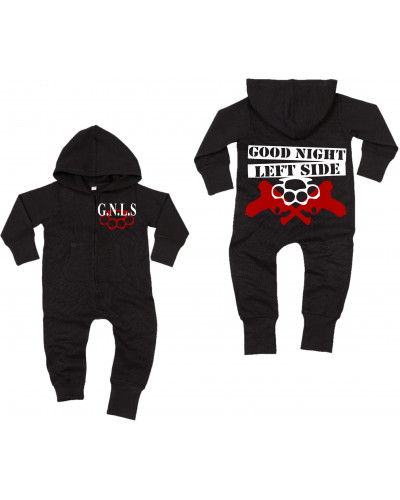 Bestickter Baby Strampler (GNLS, Schlagring)