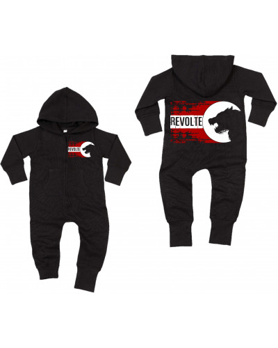 Bestickter Baby Strampler (H8-Front)