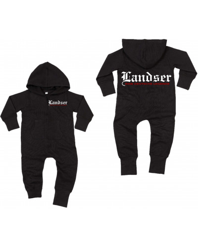 Bestickter Baby Strampler (Landser, eine deutsche legende)