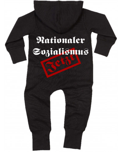 Bestickter Baby Strampler (Nationaler Sozialismus jetzt)