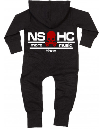 Bestickter Baby Strampler (NS HC, more than music)