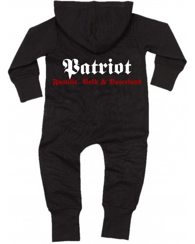 Bestickter Baby Strampler (Patriot)