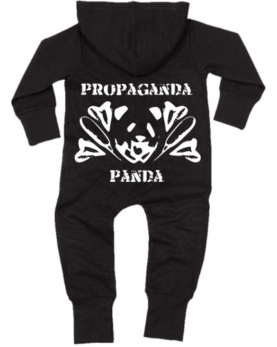 Bestickter Baby Strampler (Propaganda Panda)