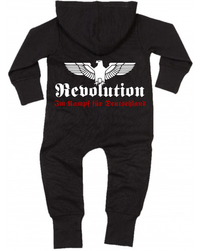 Bestickter Baby Strampler (Revolution Deutschland)