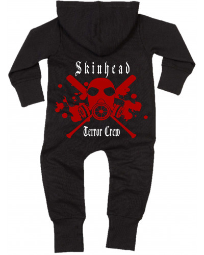 Bestickter Baby Strampler (Skinhead Terror Crew)