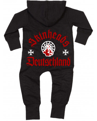 Bestickter Baby Strampler (Skinheads Deutschland)