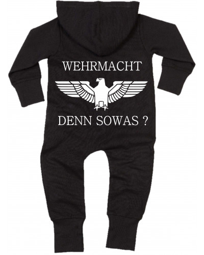 Bestickter Baby Strampler (Wehrmacht denn sowas)