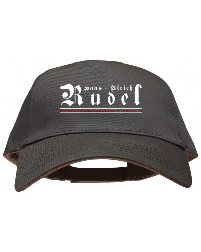 Besticktes Basecap "Standard" (Hans - Ulrich Rudel, Frontsoldat Nr 1)
