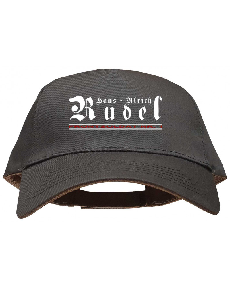 Besticktes Basecap "Standard" (Hans - Ulrich Rudel, Frontsoldat Nr 1)