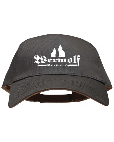 Besticktes Basecap "Standard" (Werwolf Germany mit Wolf)