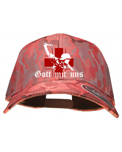 Besticktes Basecap "Tyr" (Gott mit uns, Soldat)