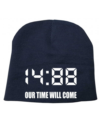 Bestickter Beanie "Fricka" (1488 Our time will come)