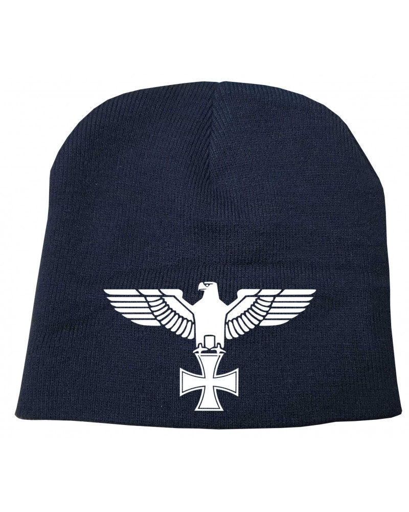 Bestickter Beanie "Fricka" (Adler, Kreuz)